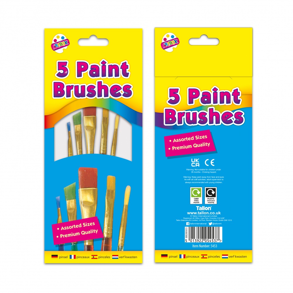 Paints and Paint Brushes