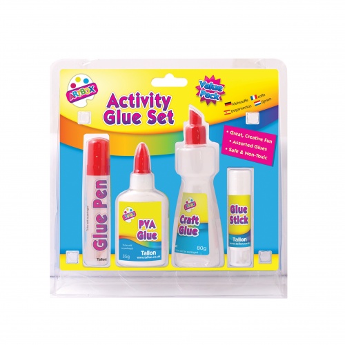 4 Piece Glue Set, 153gm of Glue