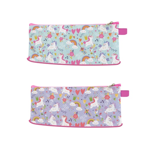 Unicorn Design Pencil Case 20cm